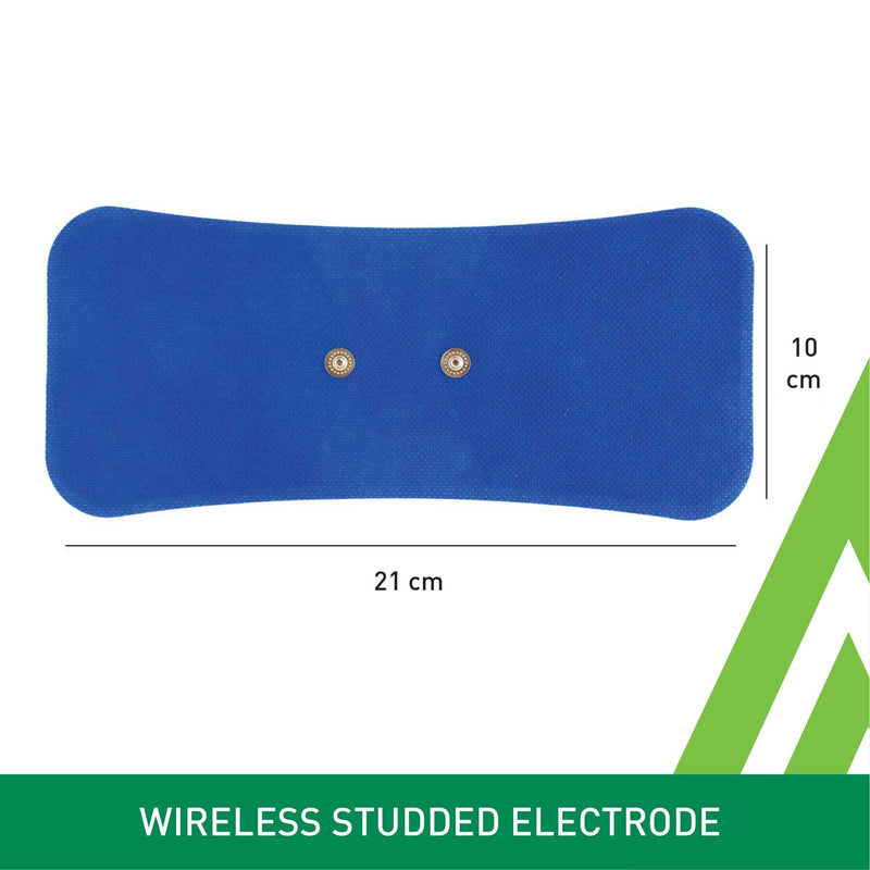 Med-Fit Wireless Tens Blue Cloth Large Electrode Ideal for Back Pain 20 x 10cm (5 Pack) 5 Pack - BeesActive Australia