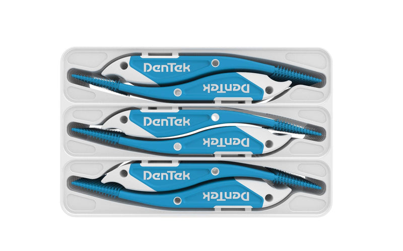 DenTek On-The-Go Ultimate Comfort Picks, Dual Action Interdental Cleaners for Cleaning Between Teeth 126 Picks Comfort Picks Interdental Cleaners - BeesActive Australia