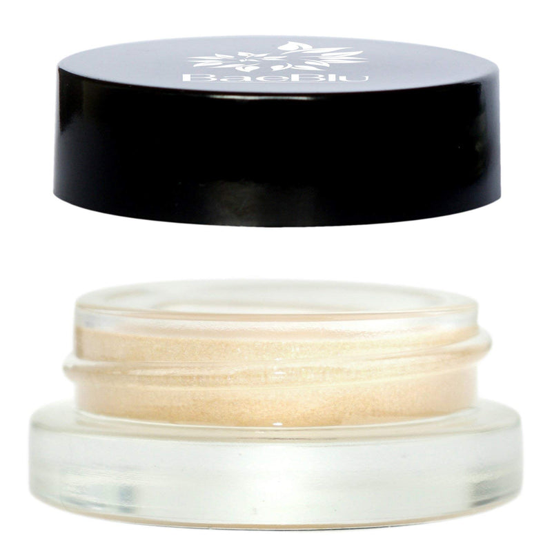 BaeBlu Organic Shimmer Highlighting Cream, for Eyes or Cheeks, 100% Natural, Champagne - BeesActive Australia