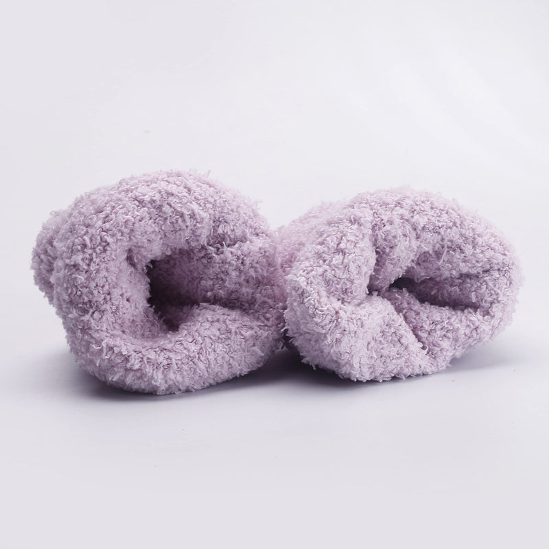 Non Slip Socks Hospital Socks with Grips for Women Grip Socks for Women Fluffy Socks with Grips for Women Slipper Socks 4 Pairs 1 - BeesActive Australia