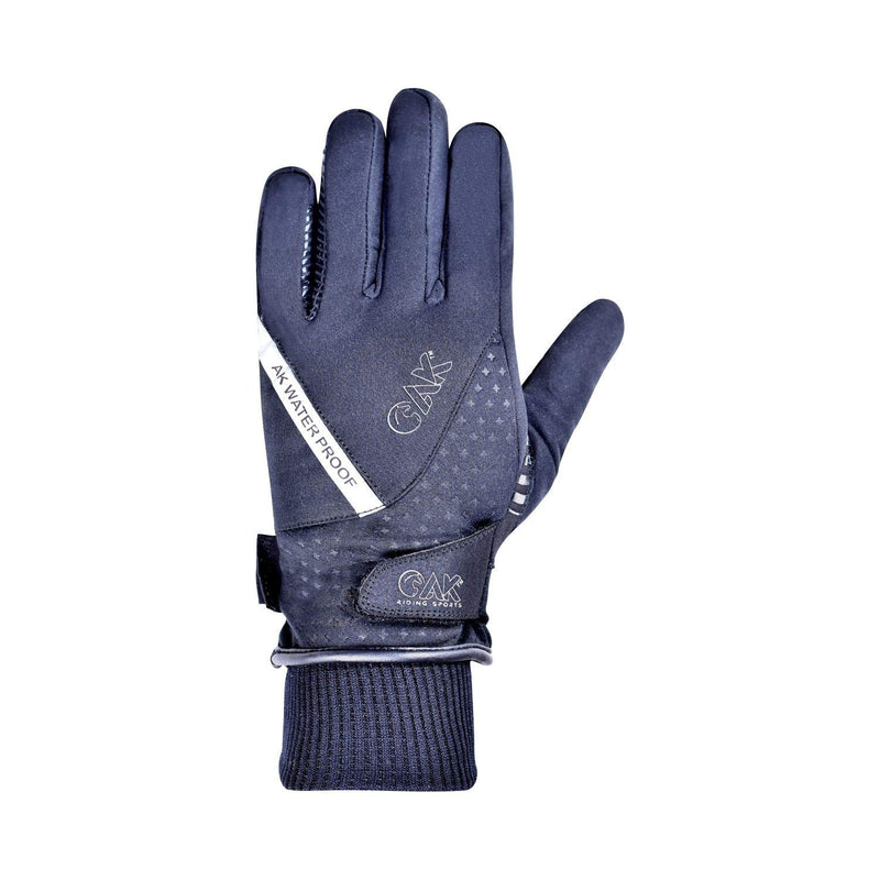 AK New Unisex Winter Wintec Waterproof Equestrian Horse Riding Gloves AKRS-8391 X-Large Black - BeesActive Australia