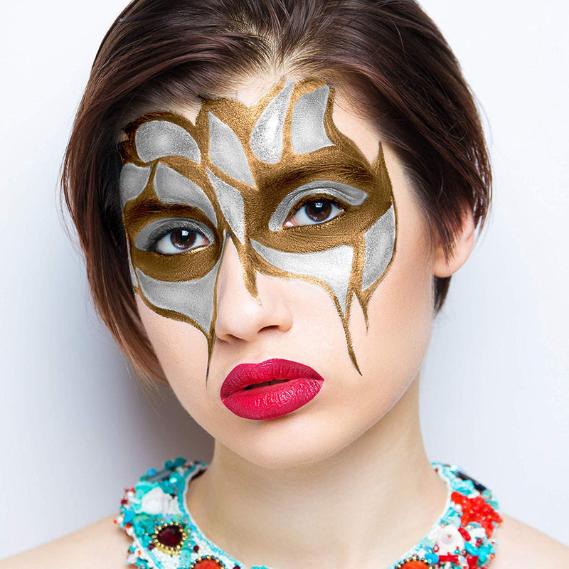 Mehron Makeup Detailz Face & Body Paint (.17 oz) (Gold) Gold - BeesActive Australia
