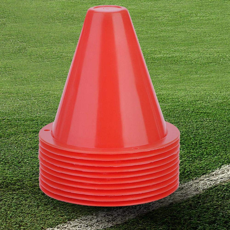 VGEBY1 Soccer Markers, Football Marking Discs Training Holder for Soccer Training Red - BeesActive Australia