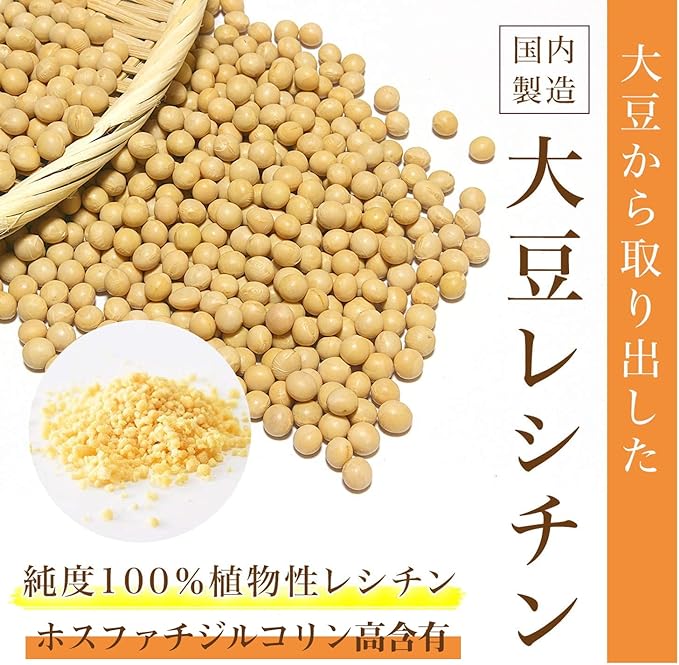 Soy Lecithin, Granules, Emulsifier, 17.6 oz (500 g), Made in Japan, Vegetable Lecithin, 100% Purity, Food Additive, Soy-derived Food, Powder, Measuring Spoon Included - BeesActive Australia