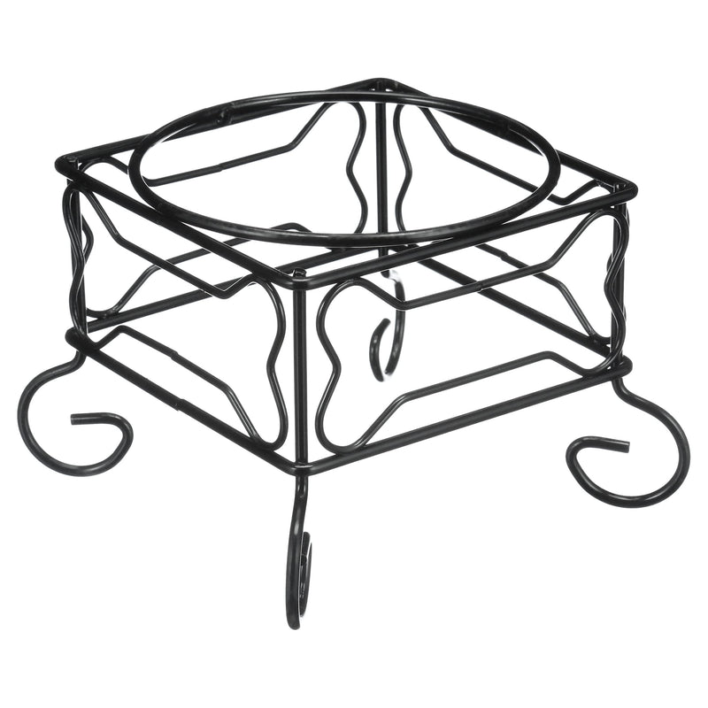 YML 5-Inch Wrought Iron Stand with Single Stainless Steel Feeder Bowl - BeesActive Australia