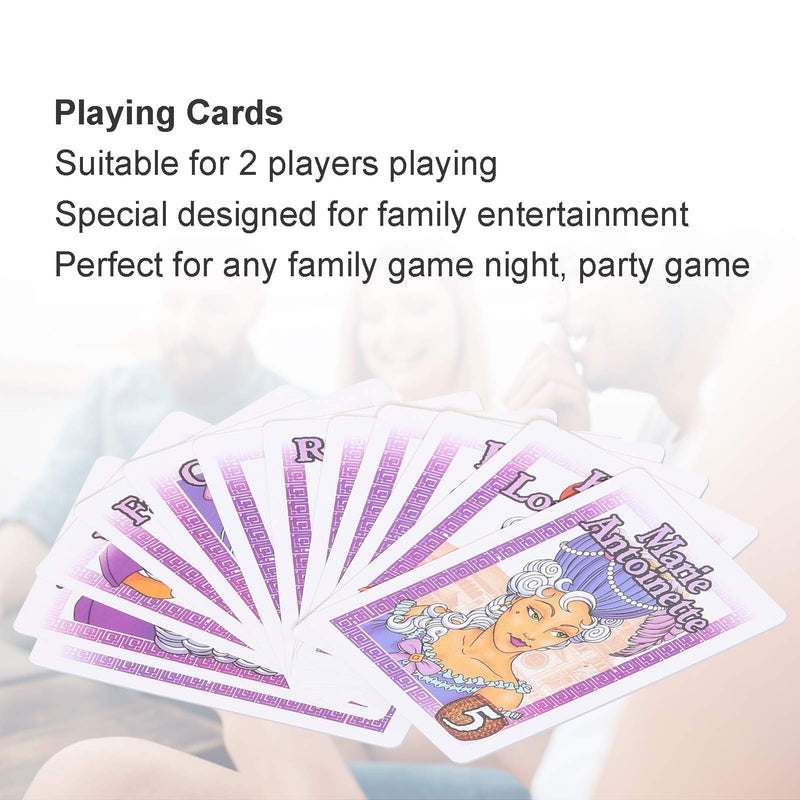 GLOGLOW Strategy Card Game, 2 Decks Family Entertainment Playing Cards Games English Version Playing Cards Family Desktop Interactive Playing Card(#1) #1 - BeesActive Australia