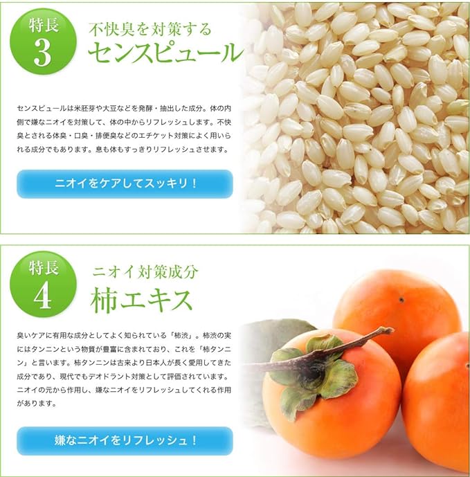 Champignon Supplement (Made in Japan) Apple Mint Flavor Etiquette (Odor Control Supplement) Natata Bean Tannin Persimmon Extract [Etiquette Supplement 1 Bag] 60 tablets (approx. 1 month supply) - BeesActive Australia