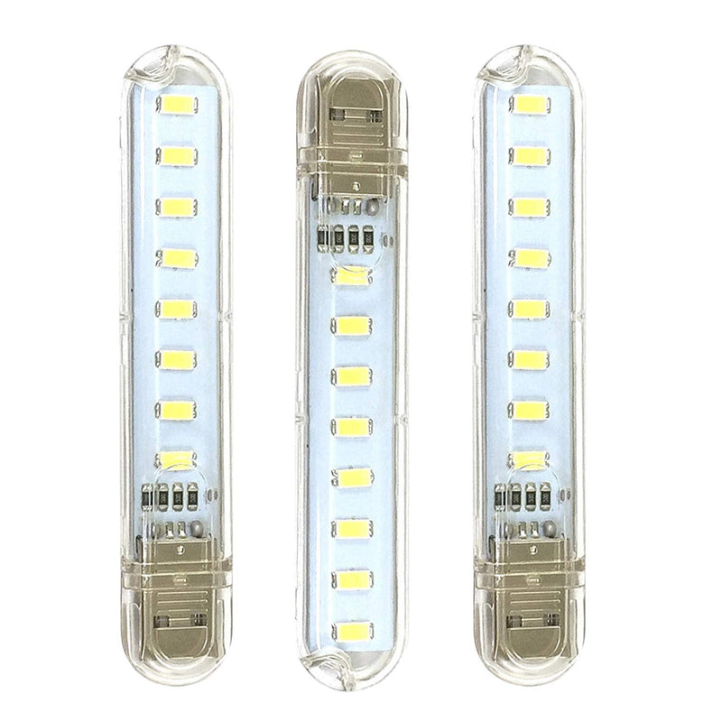 OUOU Mini Portable LED Night Light USB Keychain Lights for Reading Outdoor Powered Camping Lamp - BeesActive Australia