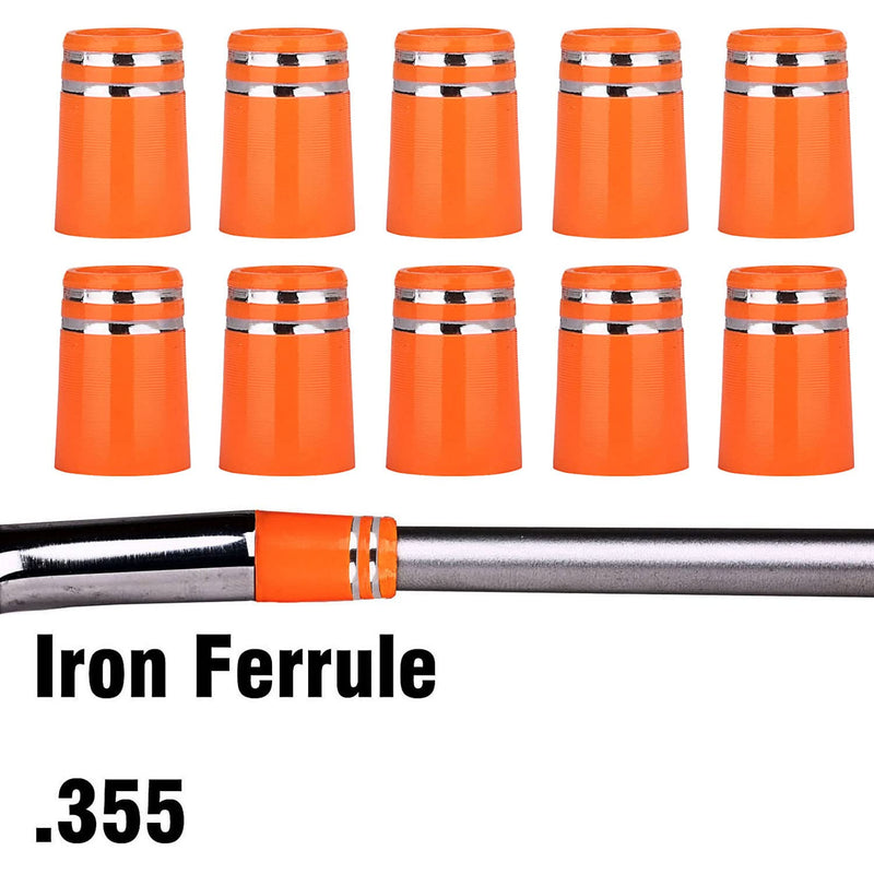 Sword &Shield sports 10pcs Custom Golf Ferrules Size .355 for Taper Tip Iron Wedge - BeesActive Australia