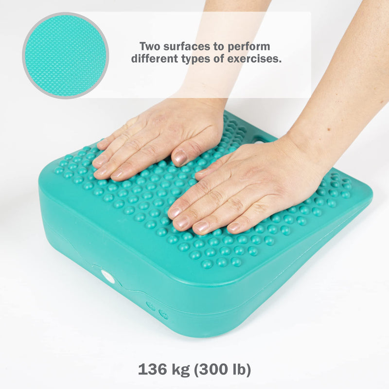 Gima 47095 - Balance Wedge Cushion, Air Filled, for Correct Posture, Back Support, Pilates, Ergonomic Sitting. - BeesActive Australia