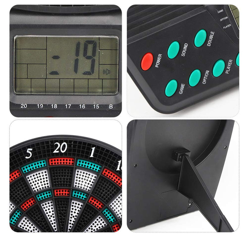 Huakii ?????????????????? ???????? 545g Mini Scoring Dartboard, Mini Dartboard, LCD Display Screen Bar for Leisure Entertainment Family - BeesActive Australia