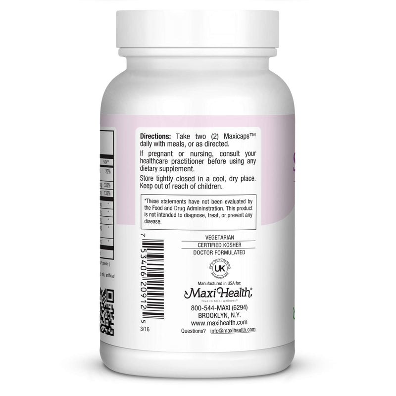 Maxi Health Skin H&N, Skin + Hair + Nail Formula with Vitamin A & Biotin Capsules, Kosher, 120 Count - BeesActive Australia