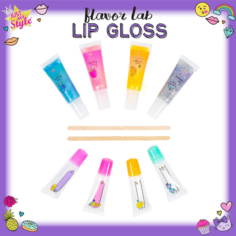 Just My Style Flavor Lab Lip Gloss by Horizon Group USA, DIY 4 Custom Lip Glosses By Mixing Colorful Flavors & Lip Shimmer. Flavors, Shimmer, Lip Gloss Tubes Mixing Stick & Instructions Included DIY Lip Gloss - BeesActive Australia