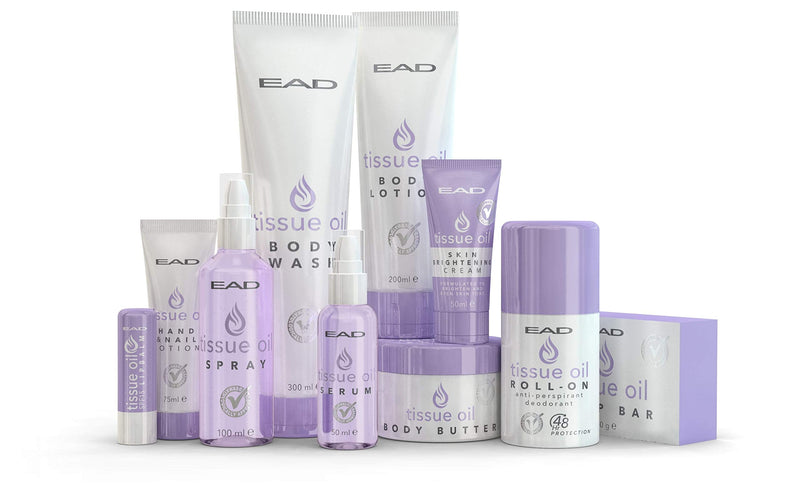 EAD Tissue Oil Spray Lavender 100ml Multiuse Skincare with Vitamin A & E for Scars, Uneven Skin Tone, and Dry, Dehydrated Skin 100ml, Single - BeesActive Australia