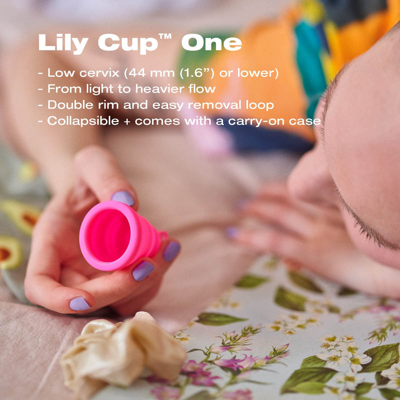 Intimina Lily Cup One - The Collapsible Menstrual Cup for Beginners, Period Cup for Teens Multicolor 1 count (Pack of 1) - BeesActive Australia