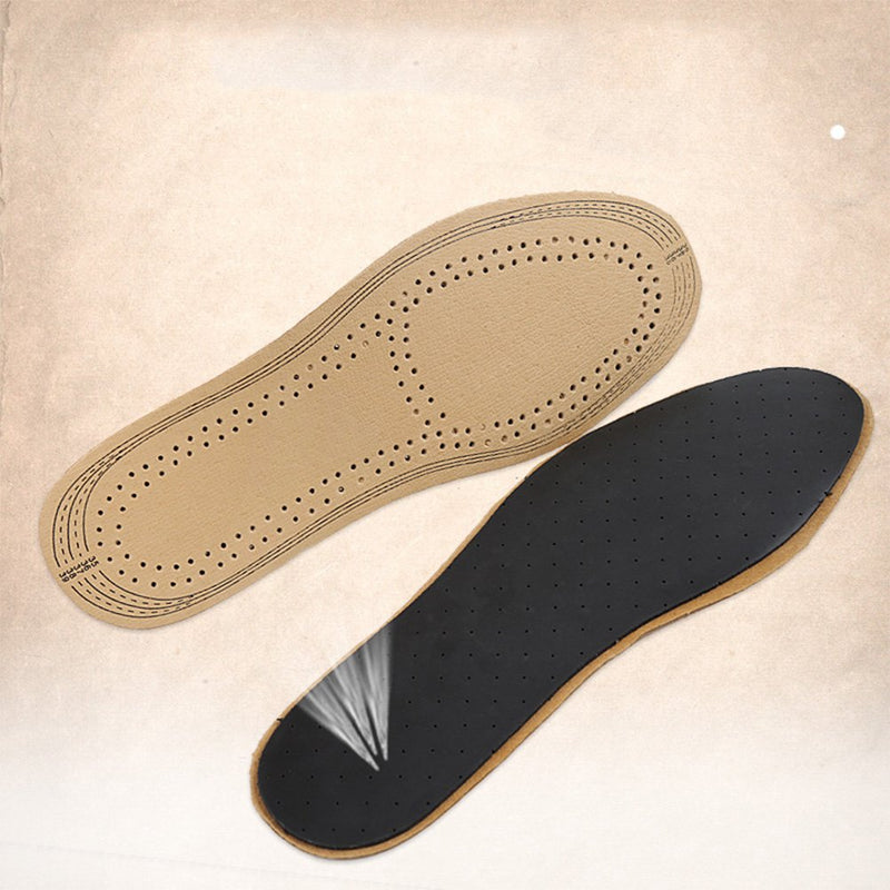 Healifty Ultra thin pigskin leather insoles instantly absorb sweat replacement inner soles shoes insole pads for women and men's shoes size s - BeesActive Australia