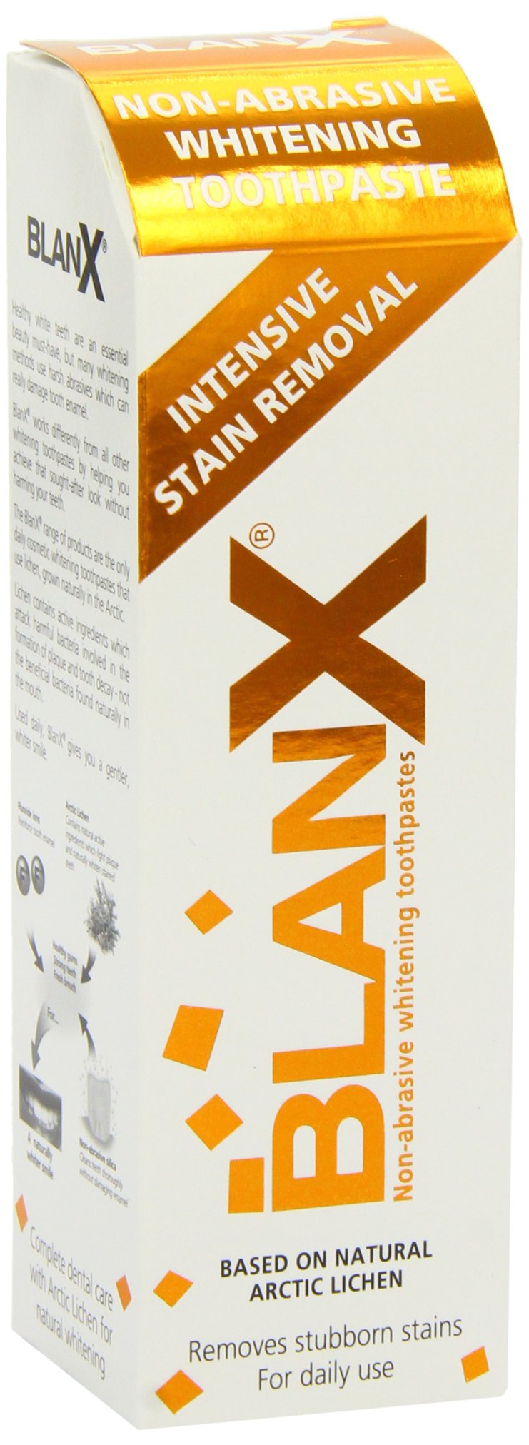 BlanX Intensive Stain Removal Whitening Toothpaste, 75 ml (Pack of 1) 75 ml (Pack of 1) - BeesActive Australia
