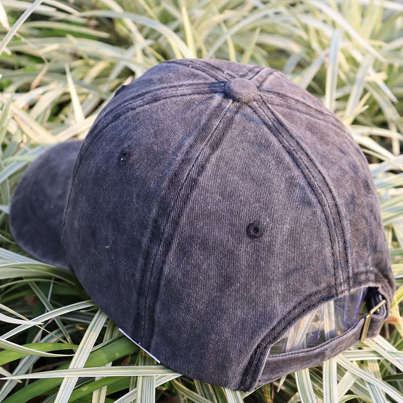 OASCUVER Texas Lone Star State Hat, TX States Flag Map Shape Embroidered Adjustable Washed Baseball Cap Embroidery Black One Size - BeesActive Australia