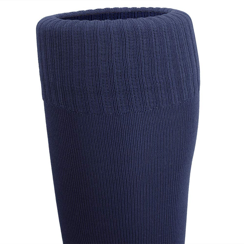 [AUSTRALIA] - CWVLC Soccer Socks (1/3/5 pairs) Team Sport Knee High Socks for Adult Youth Kids 1-pair Navy Blue Small 