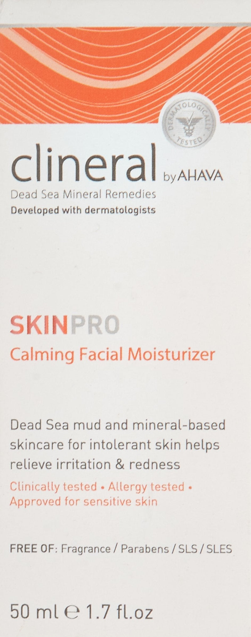 AHAVA Clineral Skinpro Calming Facial Moisturizer, 1.7 Fl Oz - BeesActive Australia