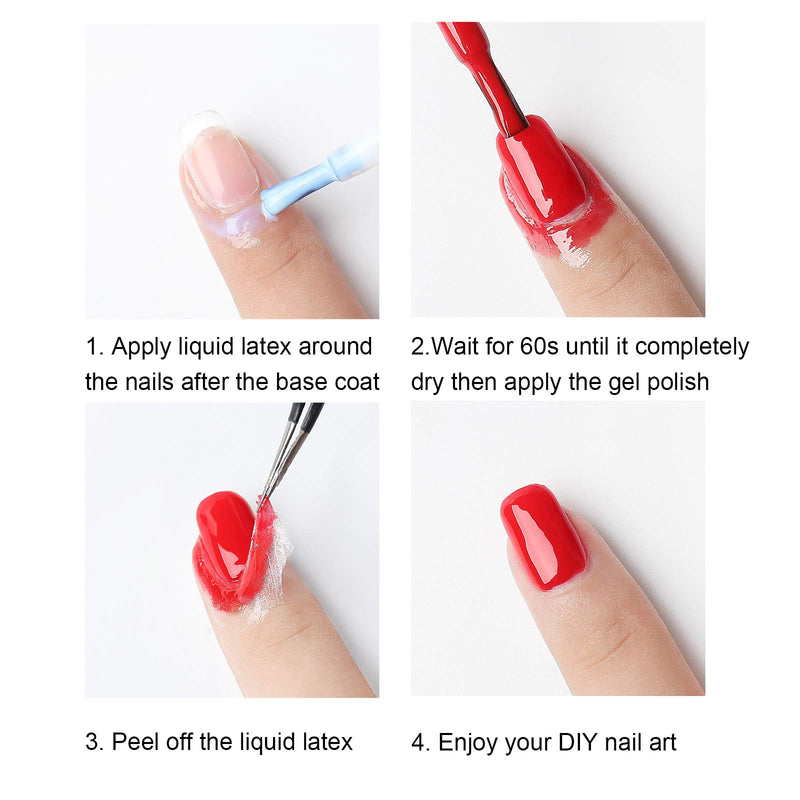 Peel off latex safe in uv lamps? : r/Nails
