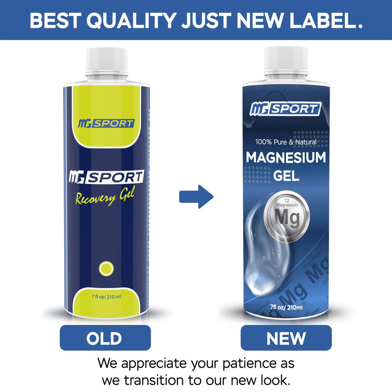 High Absorption Magnesium Gel for Leg Cramps - Muscle Recovery Gel from The Dead Sea for Sore Muscles - Less Itch & Less Sting Than Magnesium Oil - BeesActive Australia