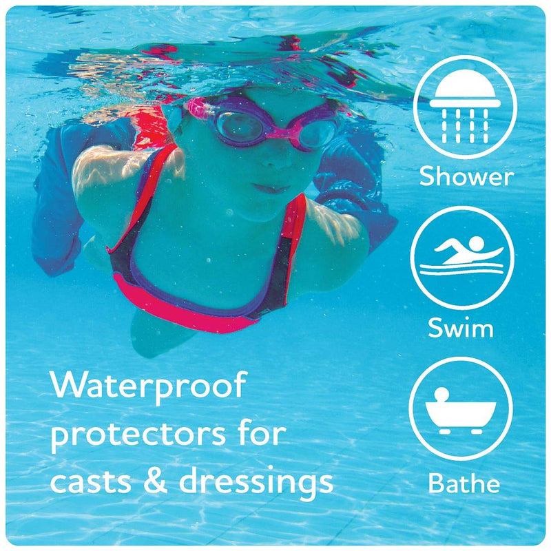 Bloccs Waterproof Cast Cover Arm, Swim, Shower & Bathe. Watertight Protector - #CSA71-M - Child Short Arm (Medium) M - BeesActive Australia