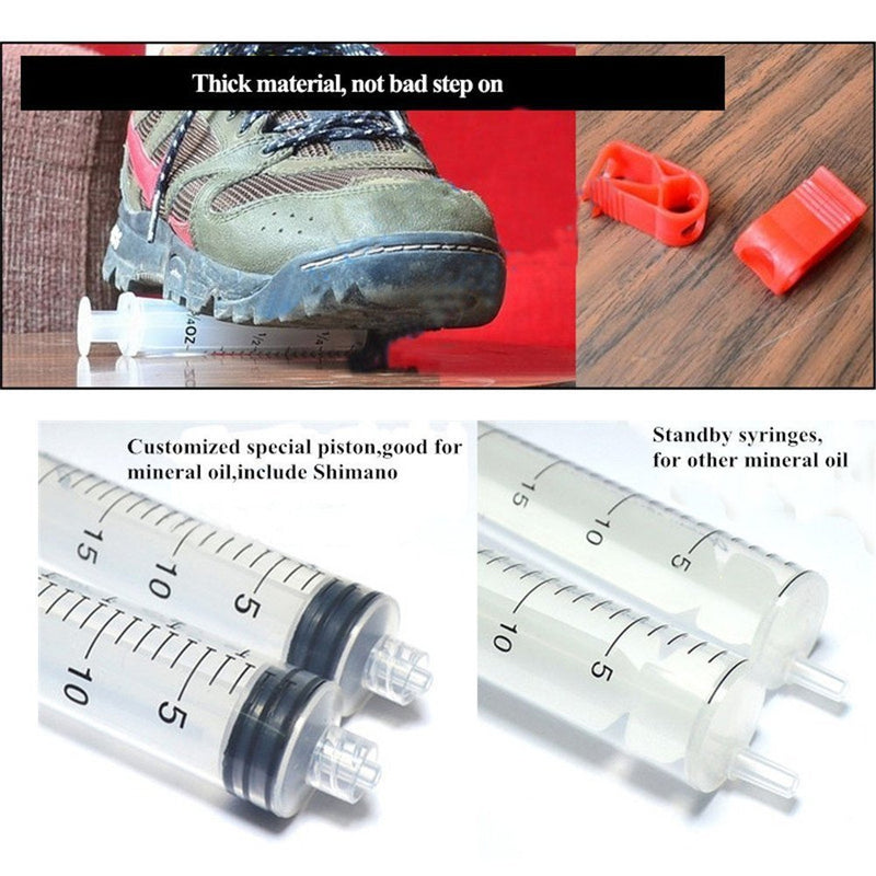 CYCOBYCO Mineral Oil Bicycle Hydraulic Disc Brake Bleed Kit for All Series Shimano/Magura/Tektro/Zoom/CSC/Echo/Giant / HS33 / Nutt Cycling - BeesActive Australia