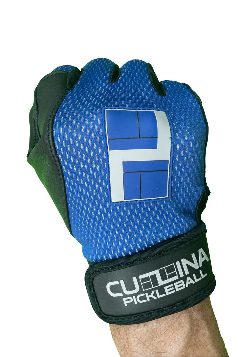 CUZINA HexPro Pickleball Racquetball Glove Steel Gray / White Large Left - BeesActive Australia