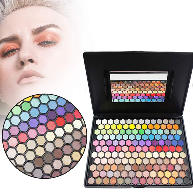 Pure Vie Professional Highlight Eyeshadow Palette Makeup Contouring Kit - 149 Colors Highly Pigmented Nudes Warm Natural Matte Shimmer Cosmetic Eye Shadows Pallet Powder Palette - Holiday Gift Set #6 - BeesActive Australia