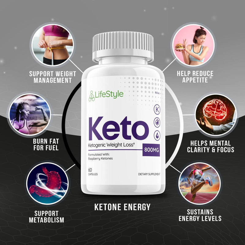 (5 Pack) Lifestyle Keto Pills Life Style Shark Ketogenic Tank (300 Capsules) - BeesActive Australia