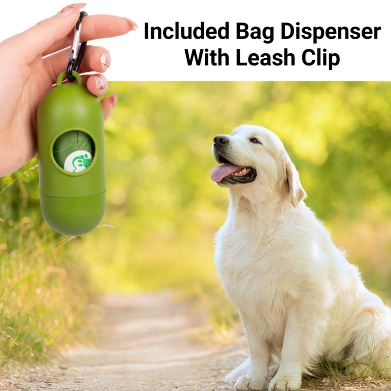 Mr. Peanut's XL Pooper Scooper Sized 13X11" BioDegradable BioPlastic Recycled Waste Bags Made From Plants - 160 Count - BeesActive Australia