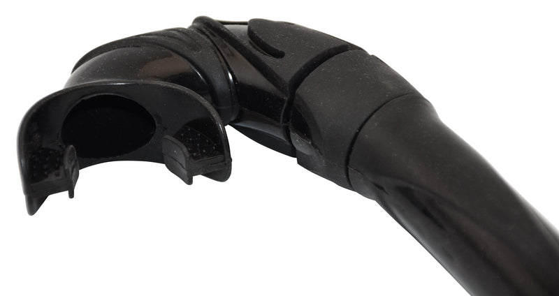 [AUSTRALIA] - Westcoast Straighthookers Basic Black Silicone Spearfishing Snorkel. 