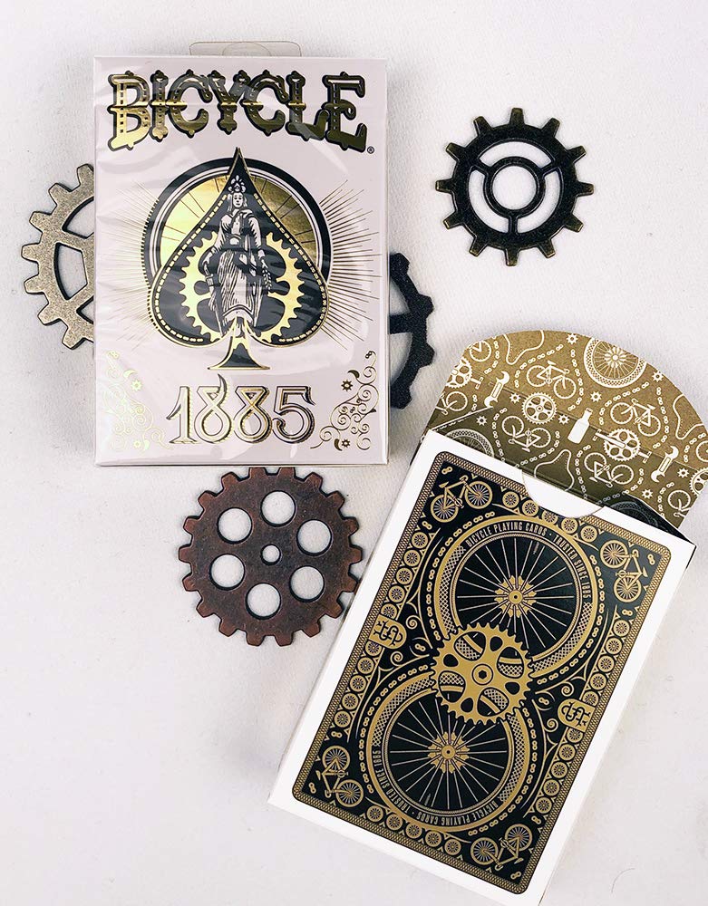 Bicycle 1885 Anniversary Playing Cards (packaging may vary) , White - BeesActive Australia