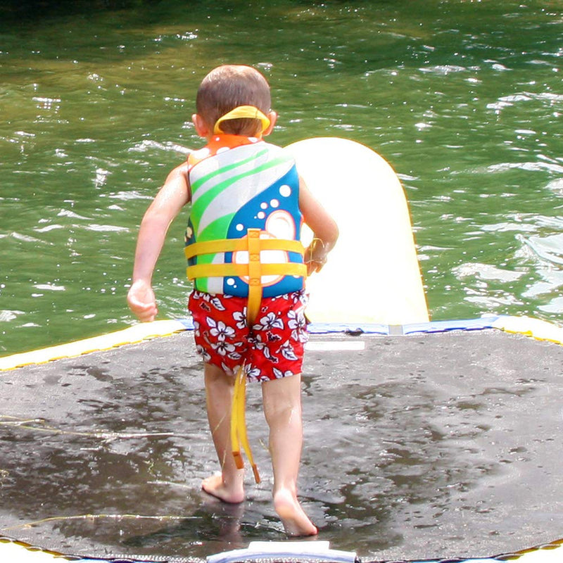 RAVE Sports Child Neoprene Life Vest - USCG PFD (Blue/Orange/White) - BeesActive Australia