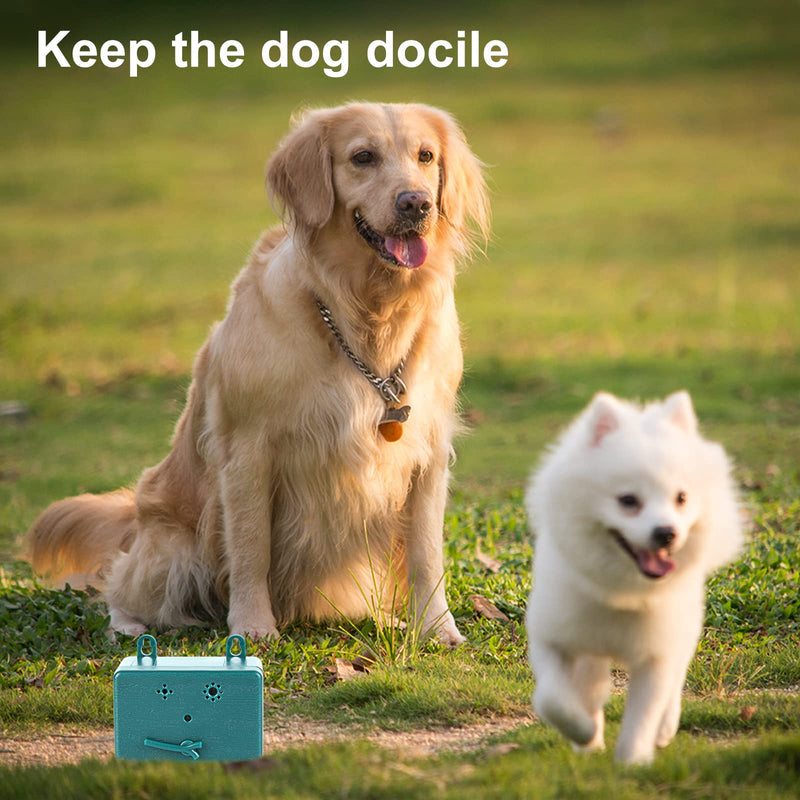 Anti Barking Device, Ultrasonic Dog Barking Deterrent Device,Dog Barking Control Devices Up to 50 FT Range for Outdoor Indoor, Dog Barking Deterrent Safe for Human & Dogs green - BeesActive Australia