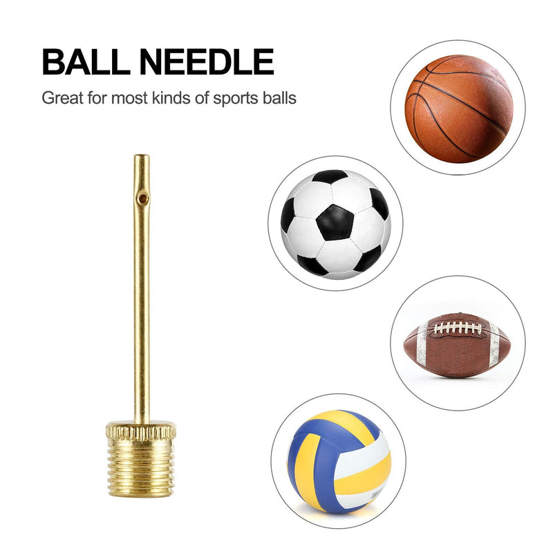 YASI Bicycle Presta Schrader Valve Adaptor, 16PCS Brass Bike Pump Adapters, Ball Pump Needle, Balloon Inflatable Toys Nozzle Inflator Adapter, Air Pump Accessories for Standard Pump or Air Compressor - BeesActive Australia
