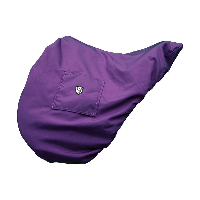 Harrison Howard Premium Waterproof/Breathable Fleece-Lined Saddle Cover Regal Purple GP/CC-One Size - BeesActive Australia