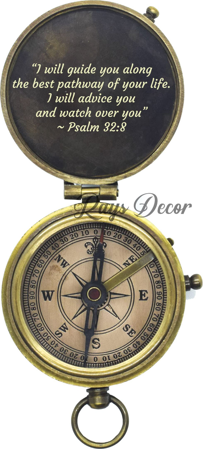 Baptism Gift, Engraved Comapss Gift Holy Compass for Baptism, Communion Gift, Nautical Gift, Keepsake Compass, Holy Gift Item Baptism Gift - BeesActive Australia