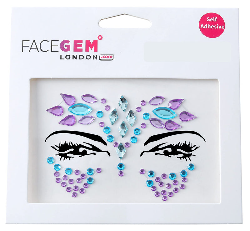 9 PCS Face Gems Adhesive Glitter Jewel Tattoo Sticker Festival Gems Rave Party Body Make Up Z9ZAKMIXA - BeesActive Australia