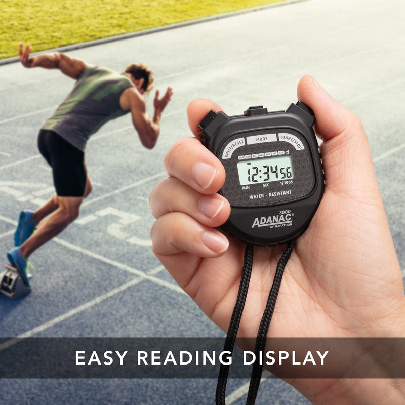 MARATHON Adanac 3000 Digital Stopwatch Timer - Battery Included - BeesActive Australia