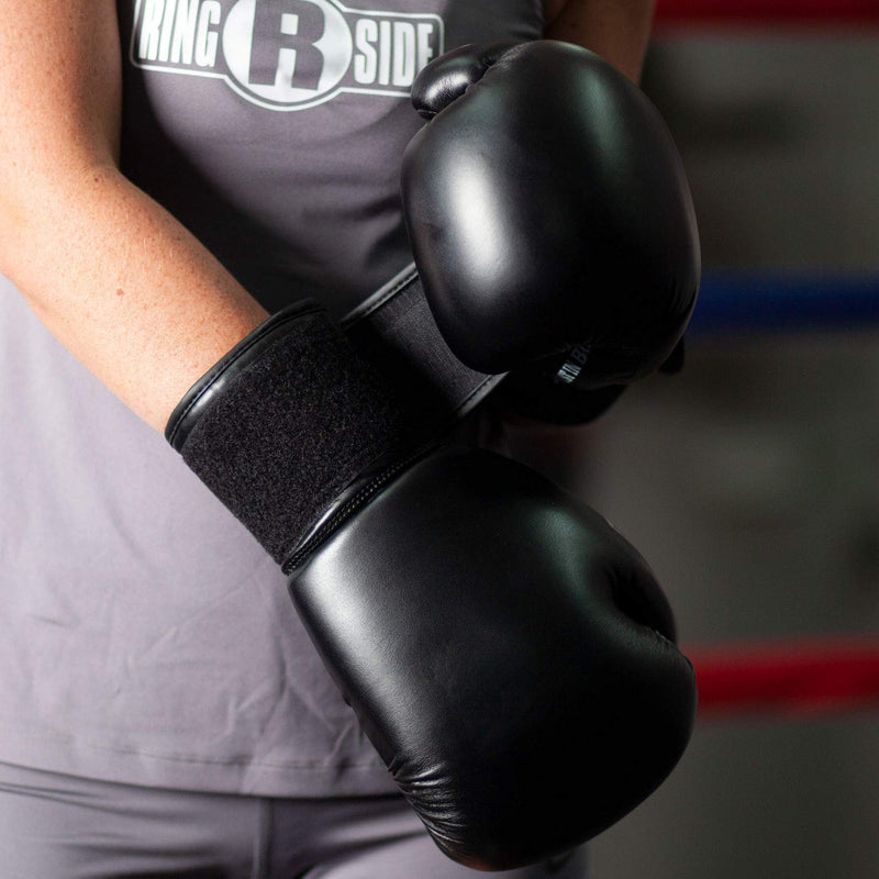 [AUSTRALIA] - Ringside Youth Extreme Fitness Boxing Gloves, Black 