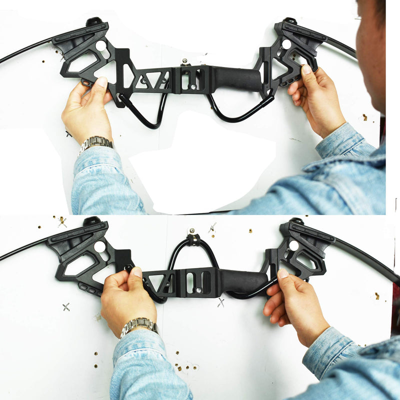 YYST Bow Display Wall Hanger Wall Mount Storage Rack to Display Your Bow - No Bow - No More Than 10 Lbs 1 - BeesActive Australia