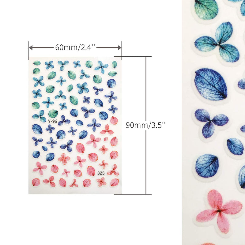 Nail Art Stickers -Nail Decals-Designer Nail Stickers-Ladies Petal Nail Stickers-Children Nail Stickers-Petal Nail Stickers-Nail Decoration Nail Stickers-Nail Salon Gifts for Girls - BeesActive Australia