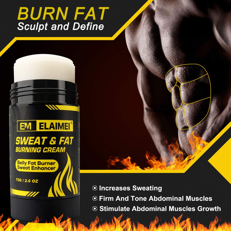 Hot Gel Cream, Sweat Workout Enhancer Gel, Weight Loss and Fat Burning Cream for Belly for Women and Men, Slimming Cream for Tummy, Anti Cellulite Cream for Body, Deep Tissue Massage & Muscle Yellow - BeesActive Australia