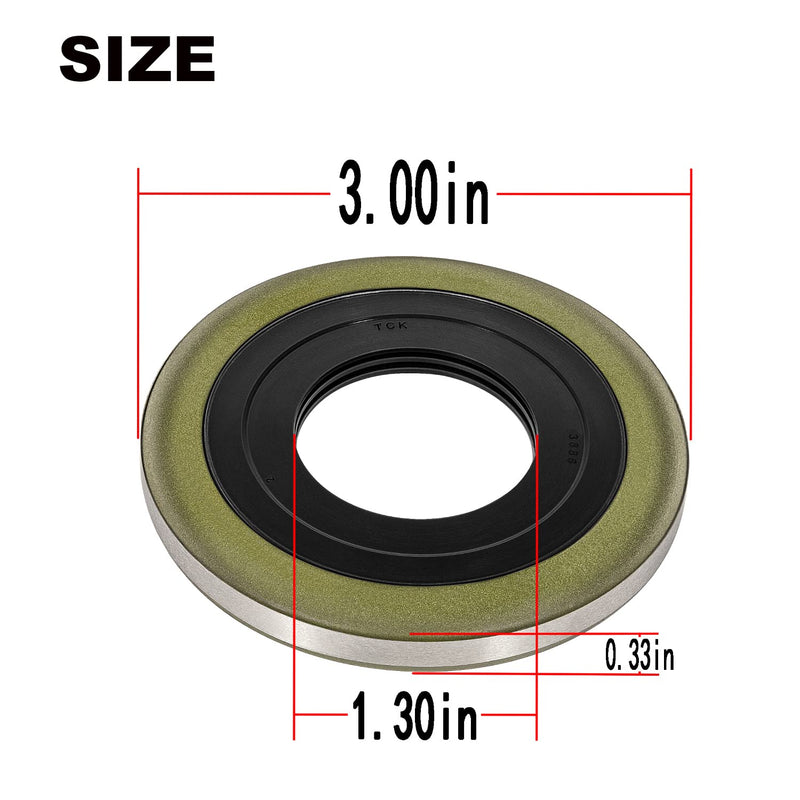 Johntruck Gimbal Bearing Oil Seal Suitable for Mercruiser Gimbal Bearing Housing Replacement for Mercruiser 26-88416/36143, Sierra 18-2094, GLM 85910, Mallory 9-76230 - BeesActive Australia