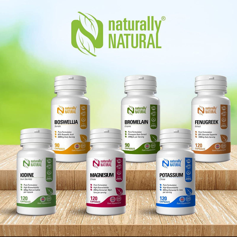 Naturally Natural Bromelain 90 Vegan Capsules High Dose 2400gdu per Serving, Pure Formulation for Inflammation, Swelling and Digestion - BeesActive Australia