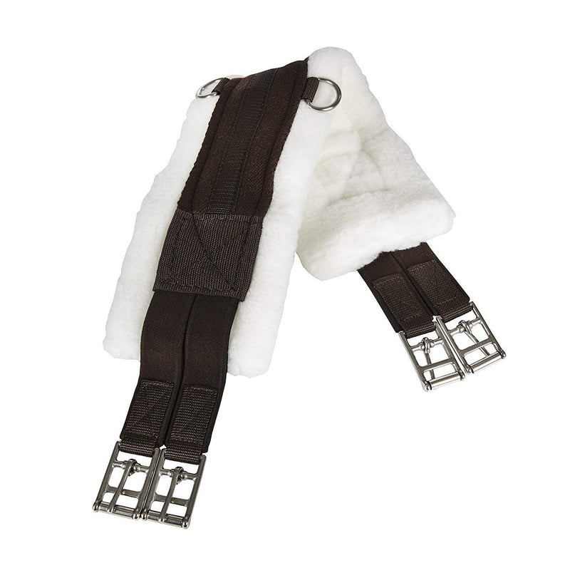 [AUSTRALIA] - Intrepid International Fleece English Pony Girth with Double Elastic 34 