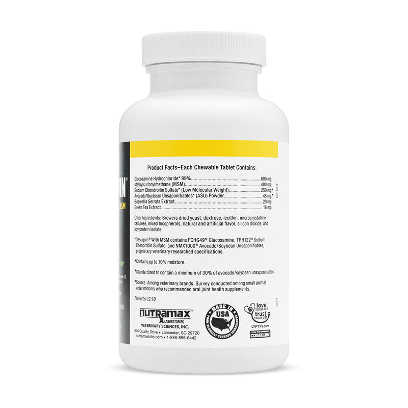 Dasuquin MSM Small/Med Dogs, 84 Chewable Tablets 2.65 IN - BeesActive Australia