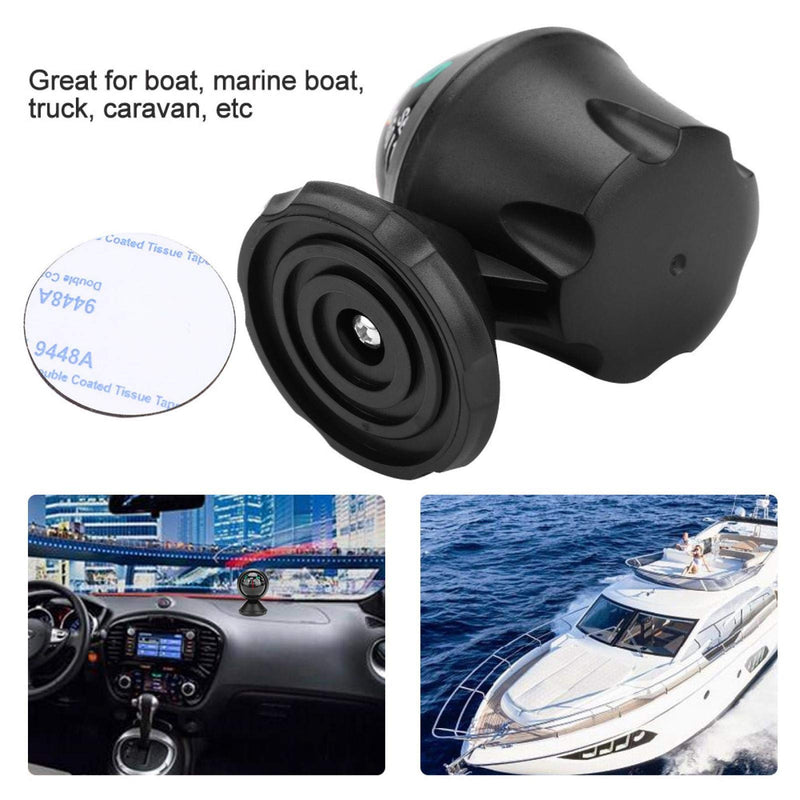 ciciglow Boat Compass, Car Caravan Truck Vehicle Compass Sea Marine Electronic Adjustable Mounting Bracket Fast Response and Precise NavigationBall Night Vision Compass - BeesActive Australia